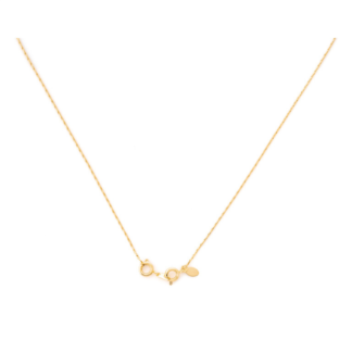 24ct gold plated double clasp closure necklace.