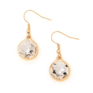 24ct gold plated hook earrings